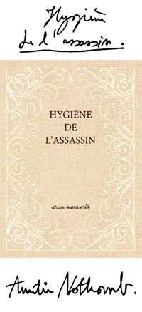 Hygiène de l'assassin