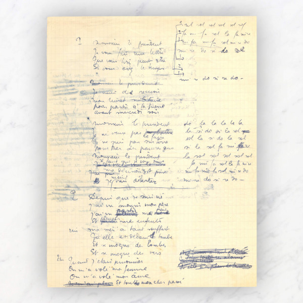 Monsieur le président