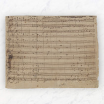 Das Manuskript von Don Giovanni