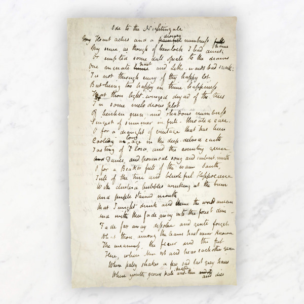 Ode à un rossignol Ode à un rossignol