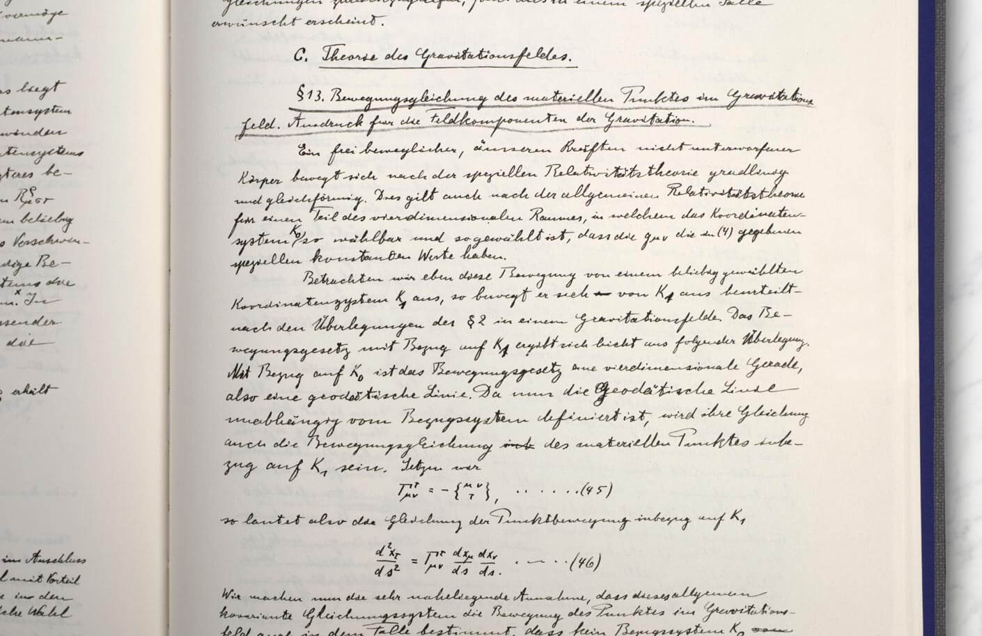 equation d'Albert Einstein