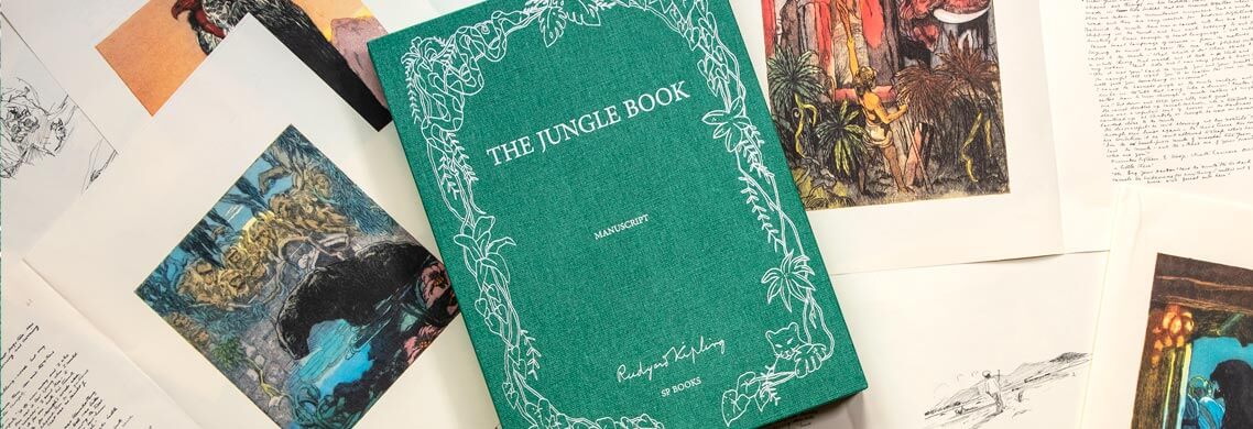 Das Dschungelbuch, das Manuskript von Rudyard Kipling